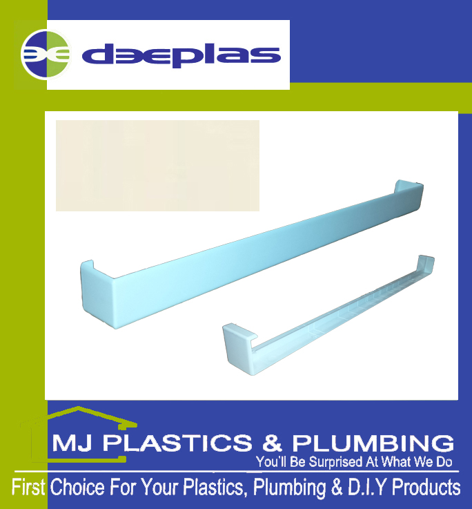 Deeplas Fascia Joint Double Ended Square Edge 500mm - Cream